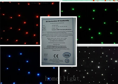 RGBW Christamas LED ستار القماش مع طرفة خفيفة ومرنة شاشة LED
