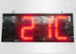 الوقت / درجة الحرارة الصمام العرض الرقمية لافتات احدة / المزدوج اللون عدد LED