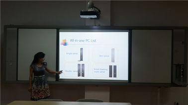 الثنائي تصميم لمسة إصبع نظام شاشة الشرح التفاعلية HDMI الذكية التربية والتعليم مع القلم الحبر