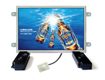 10.1in TFT LCD لافتات العرض الرقمية شاشات 1080P مع جهاز استشعار الحركة