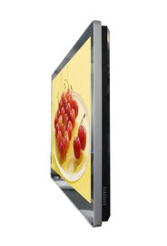 المشهد 65 بوصة كاملة HD تعليق على الحائط شاشة LCD مع اتصال واي فاي Romote المراقب