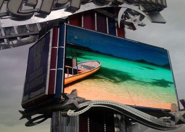 RGB كامل لون P10 الخارجي الكبير أدى شاشة أدى مجلس إعلان تأجير مصلحة الارصاد الجوية 3535