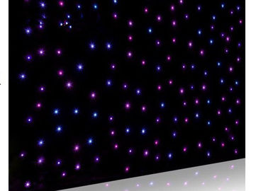 RGBW Christamas LED ستار القماش مع طرفة خفيفة ومرنة شاشة LED