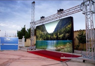 عالية السطوع شاشة LED تأجير للماء شاشة LED RGB SMD 3 في 1