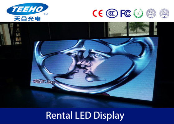 يشبع لون P5 تأجيريّ إيجار led عرض لداخليّ, led شاشة مرئيّ 50 - 60Hz