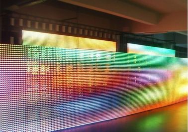 مخصص P31.25 RGB LED الستار الاعلانات في الهواء الطلق الصمام شاشة عرض