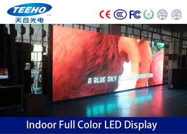 تأجيريّ يشبع لون داخليّ يعلن led عرض شاشة 1R1G1B P7.62, 1000Hz