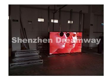 P10 في الهواء الطلق الإعلان شاشة LED، 6500 شمعة في المتر المربع اللون الكامل شاشة LED