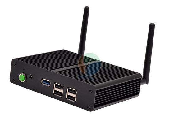 N3520 رباعية النواة XBMC بدون مروحة مايكرو الكمبيوتر واي فاي 300M USB 3.0 2.166Ghz، بدون مروحة الكمبيوتر القضية