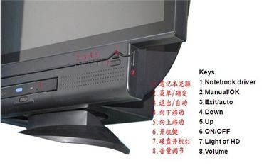 17 بوصة ذكيّ touch {capit}screen pos انتهائيّة, كلّ في واحد pc مع 4W/5W مقاوم لمس لوح